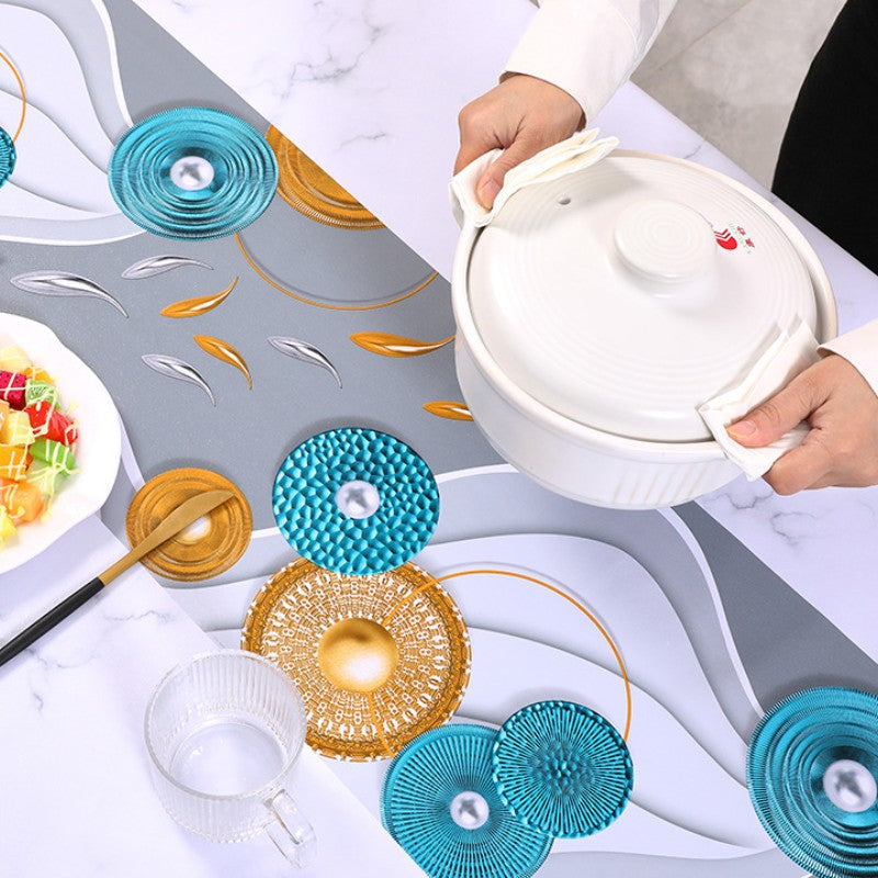 🌈Multi-Functional Waterproof & Oil-proof Tablecloth