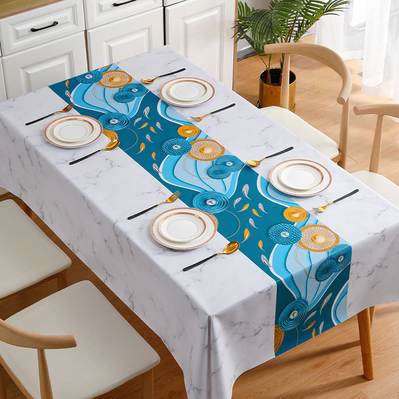 🌈Multi-Functional Waterproof & Oil-proof Tablecloth