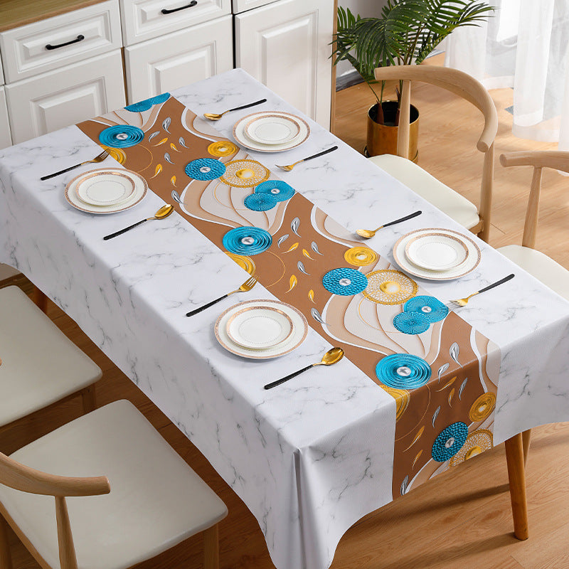 🌈Multi-Functional Waterproof & Oil-proof Tablecloth