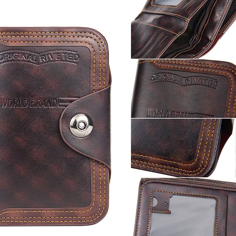 Dreifach-Großraum-Geldbörse für Männer -(Großes Angebot⛄BUY 2 Get 10% OFF )