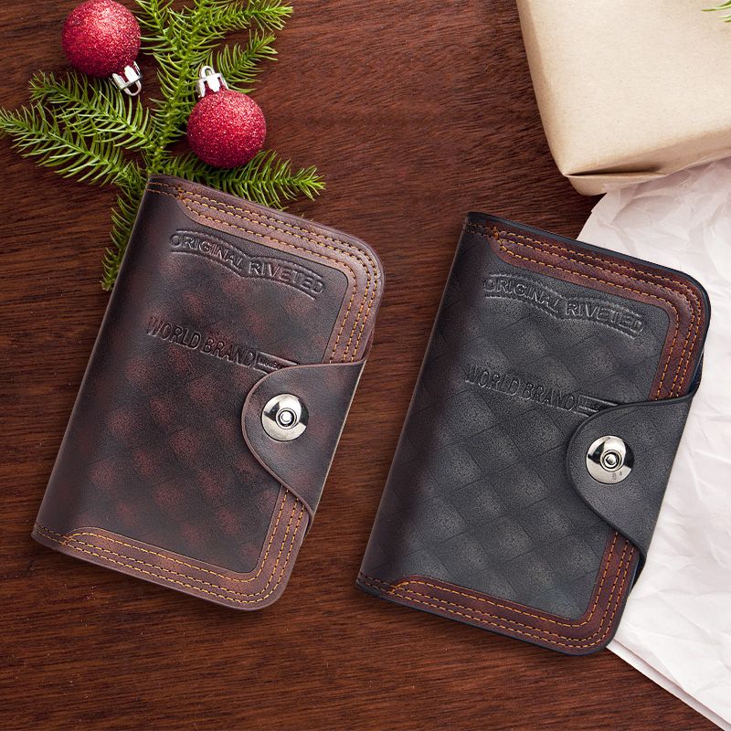Dreifach-Großraum-Geldbörse für Männer -(Großes Angebot⛄BUY 2 Get 10% OFF )