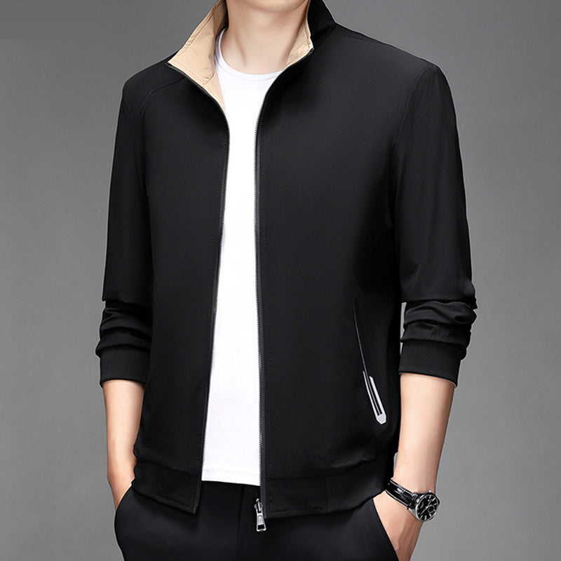 Herrengeschenke🎁Lässige langärmelige Wendejacke für Herren
