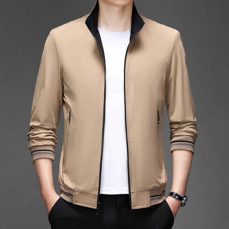 Herrengeschenke🎁Lässige langärmelige Wendejacke für Herren