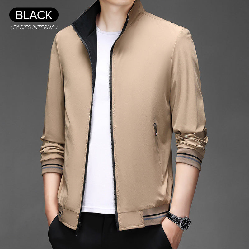 Herrengeschenke🎁Lässige langärmelige Wendejacke für Herren