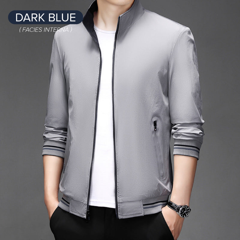 Herrengeschenke🎁Lässige langärmelige Wendejacke für Herren