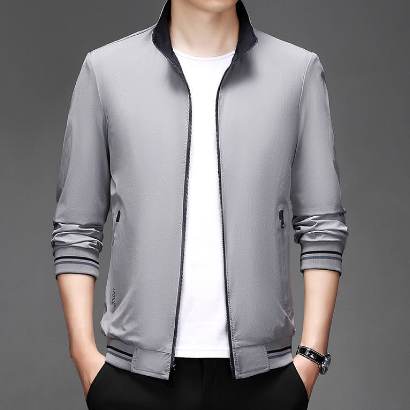 Herrengeschenke🎁Lässige langärmelige Wendejacke für Herren