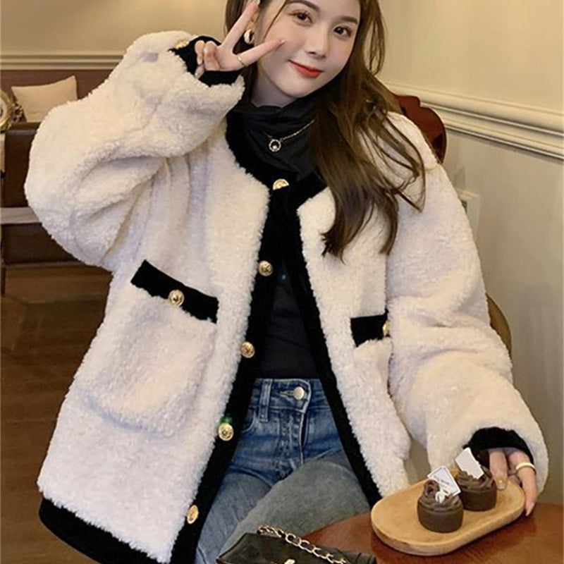 🔥HOT SALE 32.99🔥🎁Best Gift-Women's Winter Artificial Fleece Thickened Warm Coat(45%OFF)