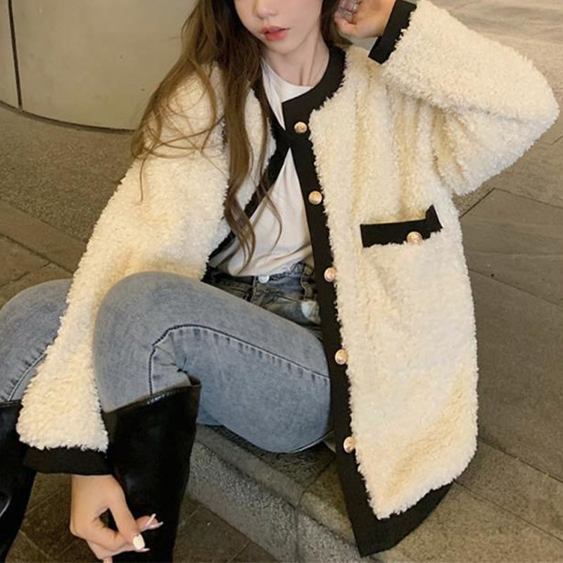 🔥HOT SALE 32.99🔥🎁Best Gift-Women's Winter Artificial Fleece Thickened Warm Coat(45%OFF)