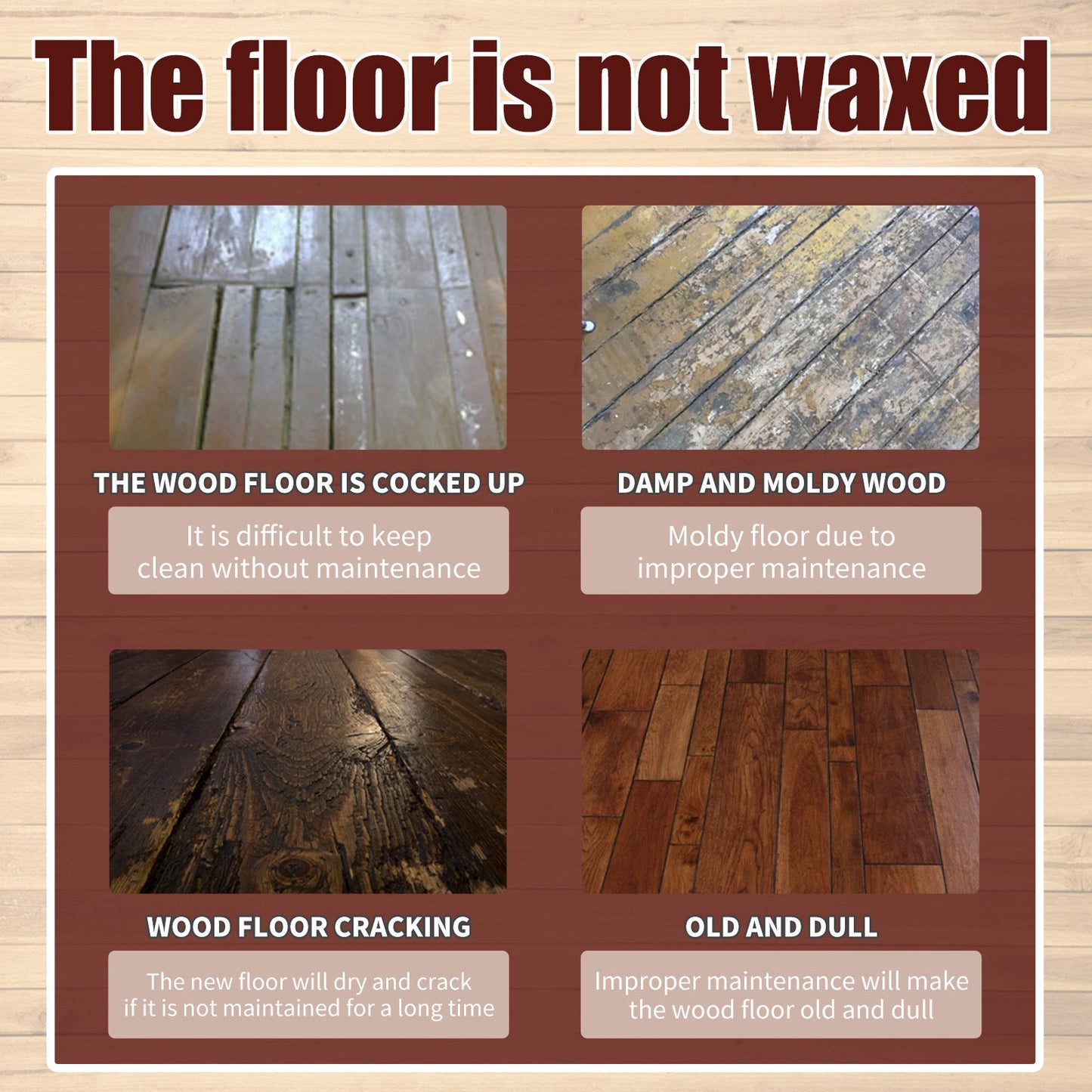 Wood Cleaner & Polish - Comes with Premium Brush(BUY 1 GET 1 FREE)