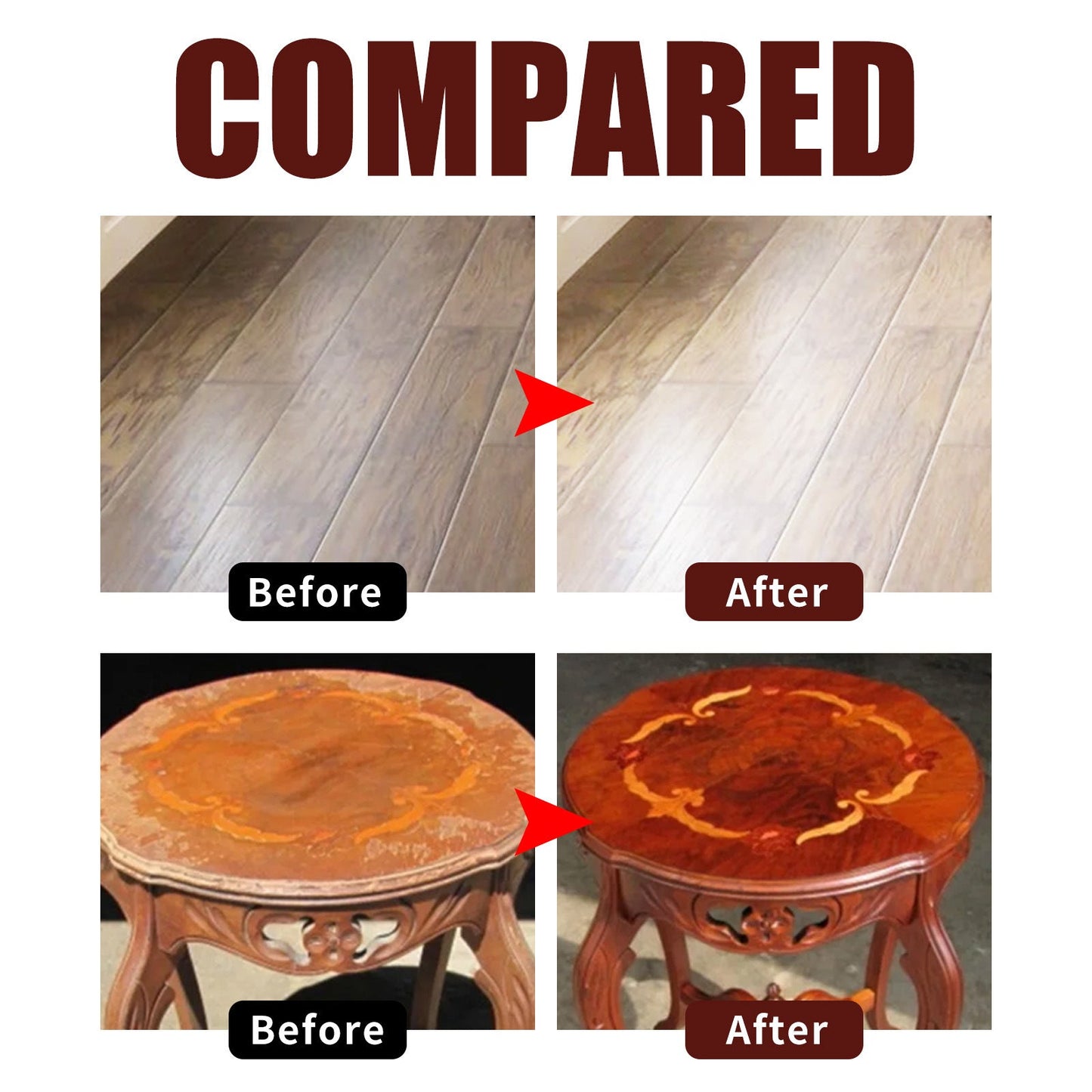 Wood Cleaner & Polish - Comes with Premium Brush(BUY 1 GET 1 FREE)