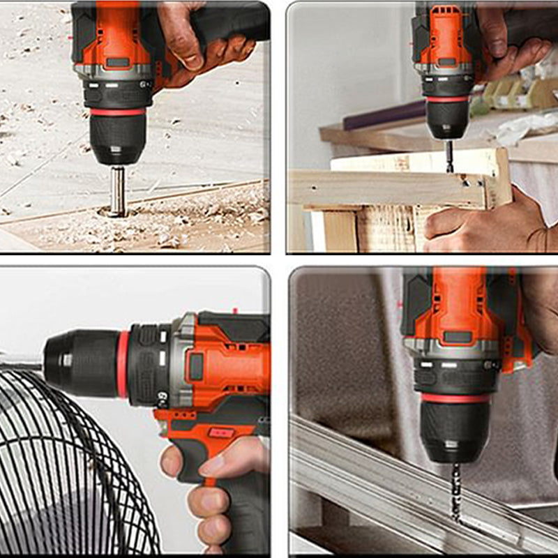 🔥Neujahrsangebot 50% OFF🔥Kupfer Bürstenlose kleine Stahlkanone Metall-Ratschen-Handbohrmaschine