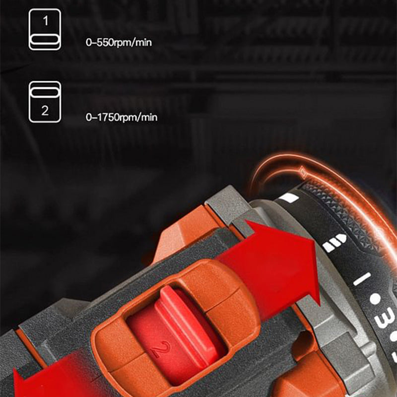 🔥Neujahrsangebot 50% OFF🔥Kupfer Bürstenlose kleine Stahlkanone Metall-Ratschen-Handbohrmaschine