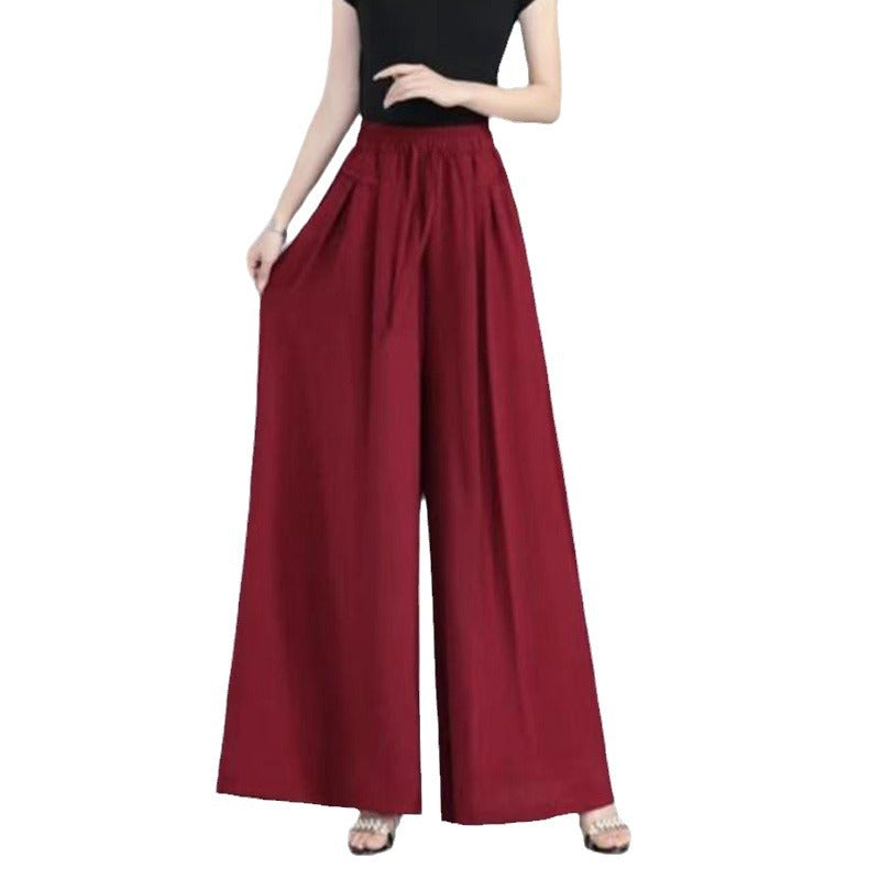 Women's Stretch Waist Wide Leg Sweatpants sind für eine begrenzte Zeit im Angebot!