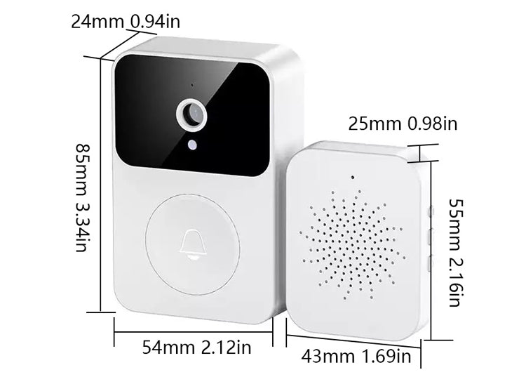 Kabellose intelligente Videotürklingel