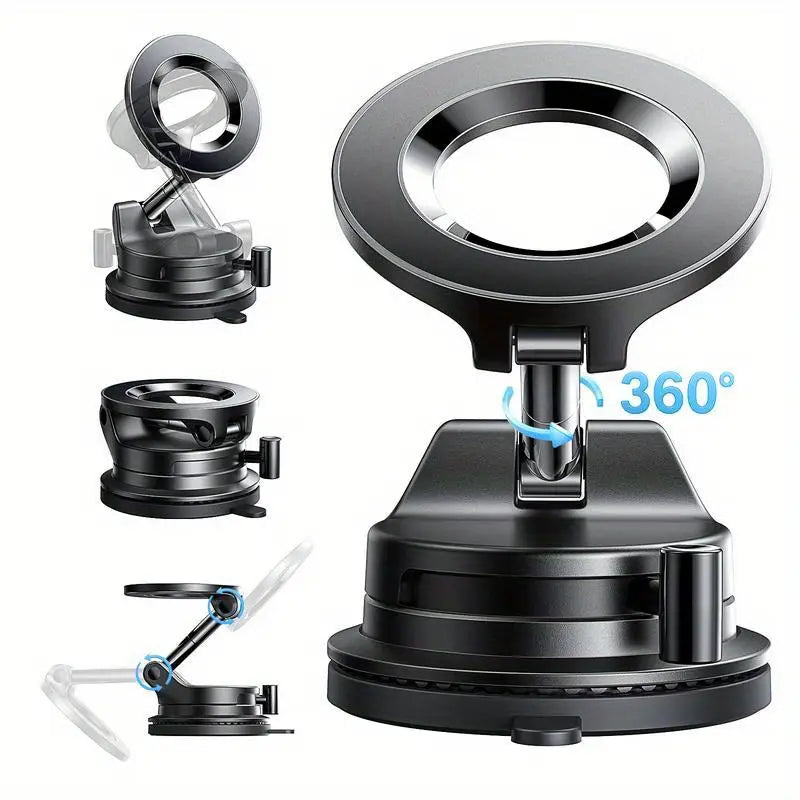 🔥Mehr kaufen mehr sparen🔄360° verstellbarer magnetischer Vakuum-Telefonhalter📱1