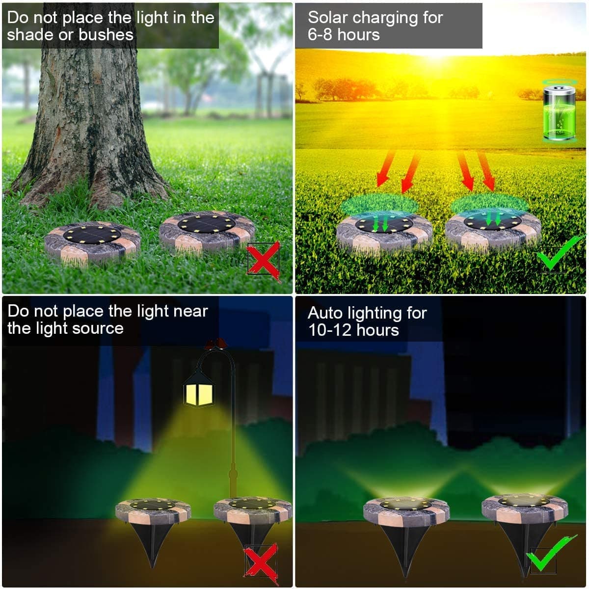 🎁Kaufen Sie 2 Erhalten Sie 1 Gratis⏳Solar-Bodenleuchten – Modell Rock