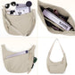 🎉Heiße Verkäufe - 50% OFF😍Designer Direktverkauf👜Damen Mode einfarbig Nylon Crossbody Hobo Tasche