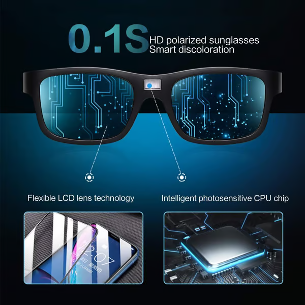 🔥FATHER'S DAY SALE - Smart Photochromic Polarized Sonnenbrille