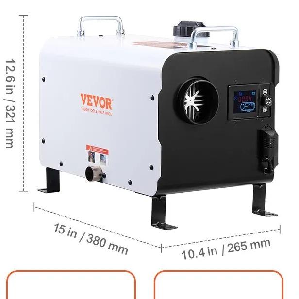🔈🔈60 % RABATT!!🌡️8 kW Dieselheizung, 12 V/24 V All-in-One Diesel-Luftheizung, Bluetooth-App-Steuerung, Fernbedienung und Display, CO-Alarm, Schnellheizung💨