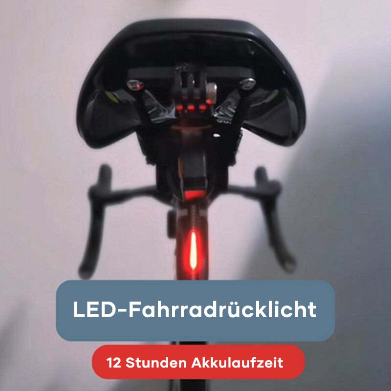 ⛑️Sicheres Nachtsfahren🦺 LED-Fahrradrücklicht