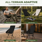 🪑 Campingstuhl, tragbar und leicht, bequem, klappbarer Schaukelstuhl mit Tragetasche für Camping, Wandern, Terrasse, Angeln, Belastbarkeit bis zu 113 kg, Campingliege, klappbarer Stuhl