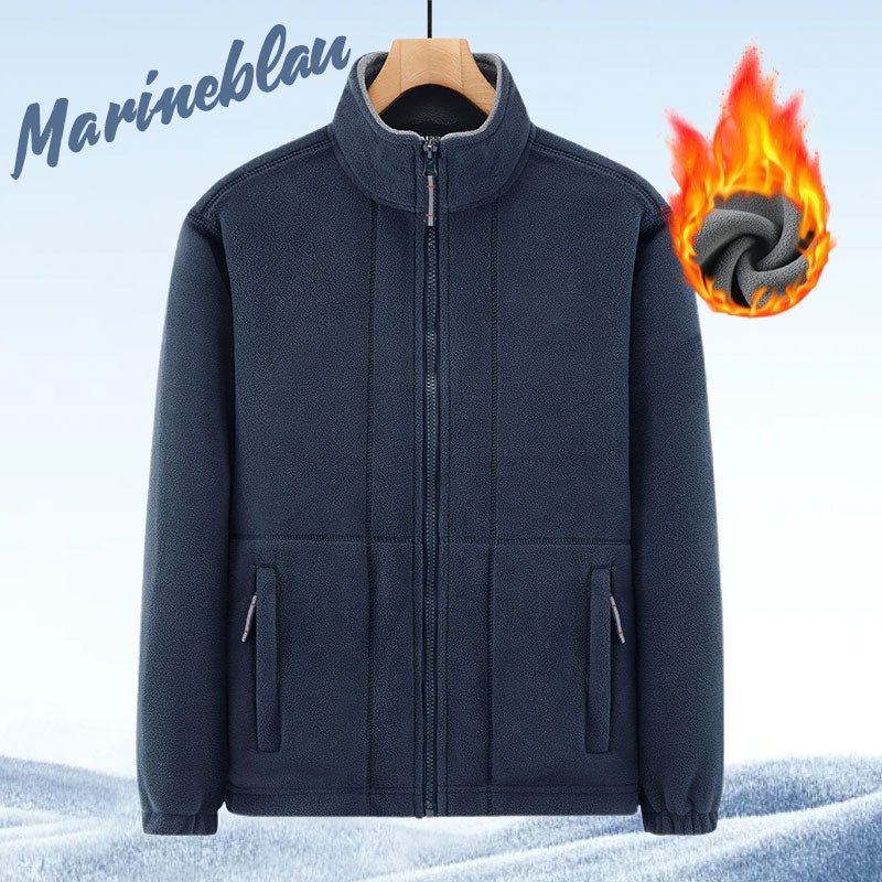 🔥Kostenloser Versand - Herrenjacke mit doppelseitigem Fleece (70% Rabatt)