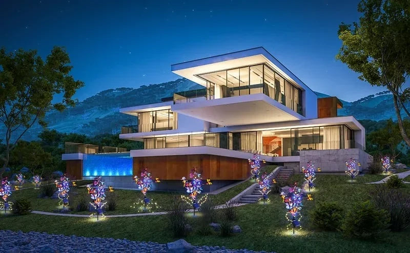 🦋Wasserdichte Solar-Schmetterlingsleuchten für draußen💖