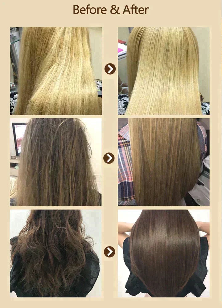 💆‍♀️ KAUFEN 2 ERHALTEN 3! ✨ Seiden- und Keratin-Haarglättungscreme - Professionelle Frizz-Kontrolle mit Hitzeschutz für Geschmeidiges & Glänzendes Haar bis zu 48H 🌟🧖‍♀️