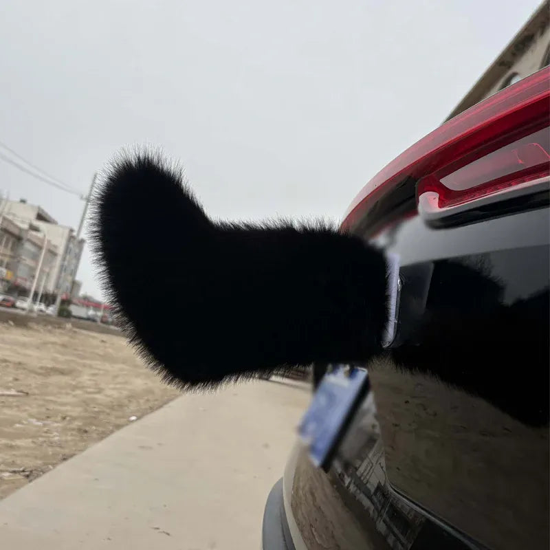 ⏳Nur für kurze Zeit 🚗🐾 Ferngesteuerter elektrischer Plüsch-Autoschwanz – Machen Sie Ihr Auto zum Hingucker