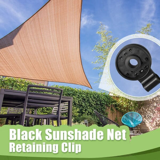 2025 Hot Sale🔥Verdicktes Sonnenschutznetz mit Randbefestigungsclips, flexible Befestigung
