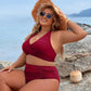 🏖️HEISSER VERKAUF 49% RABATT🏝️Buikcontrole Badpakken Bescheiden Hoge Taille Bikini Sets👙