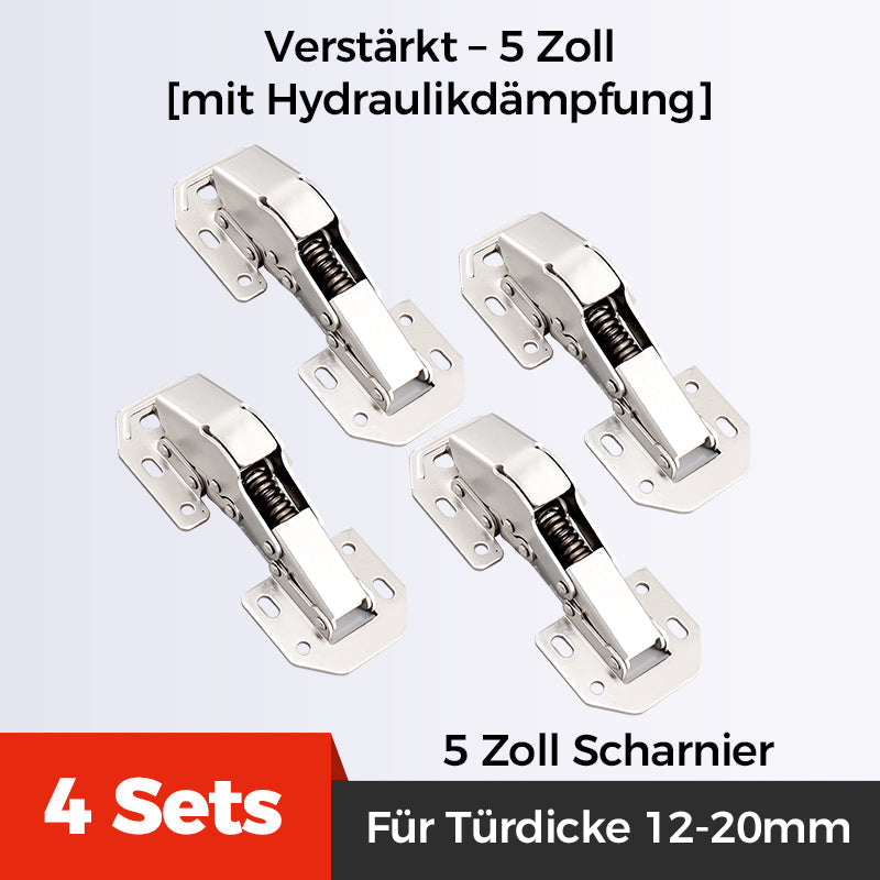 📢📢50 % Rabatt!! ⏰4er Set Topfscharniere mit Schrauben
