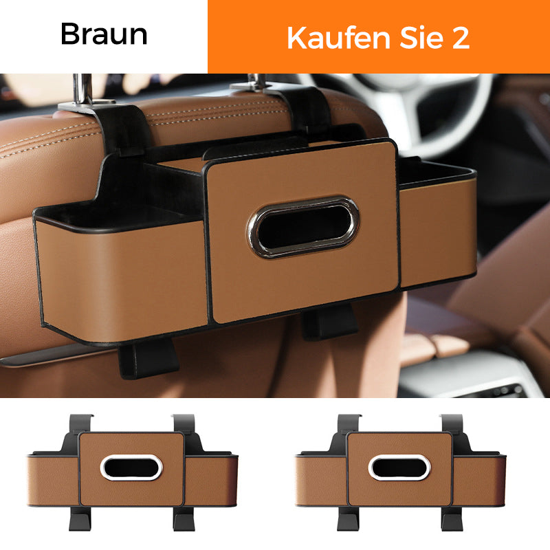 Car Multi-Function Backrest Storage Box
