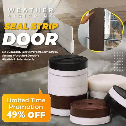 🚪🔥 MEHR KAUFEN, MEHR SPAREN! Türdichtung 5 m – Schluss mit Staub, Insekten & Lärm – Selbstklebend, flexibel & universell passend ✨