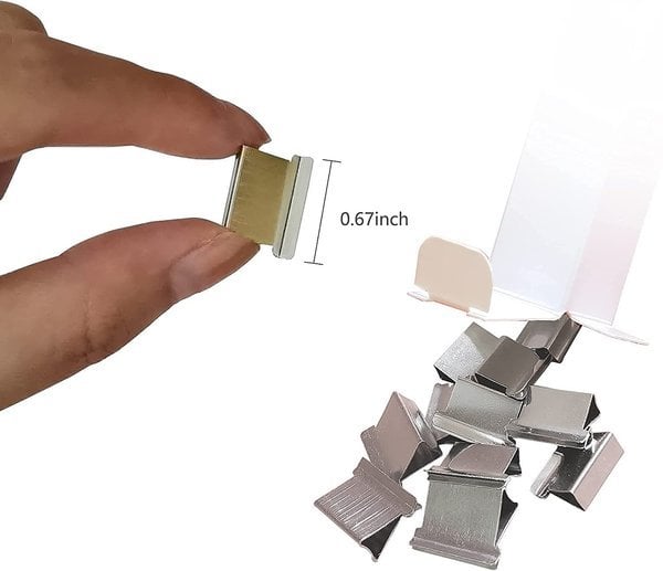 Papierklemmsystem aus Metall – Büro Heftgerät ohne Klammern