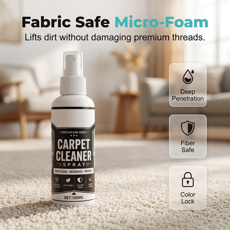 🔥Zeitlich begrenztes Angebot: 50 % Rabatt🔥 Tiefenreinigendes Teppichspray