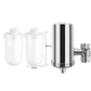 🚰 50% RABATT! 💧 Installationsfreier Wasserhahnfilter – 3-Stufen Filtration, Universell & Spart Plastik 🔄