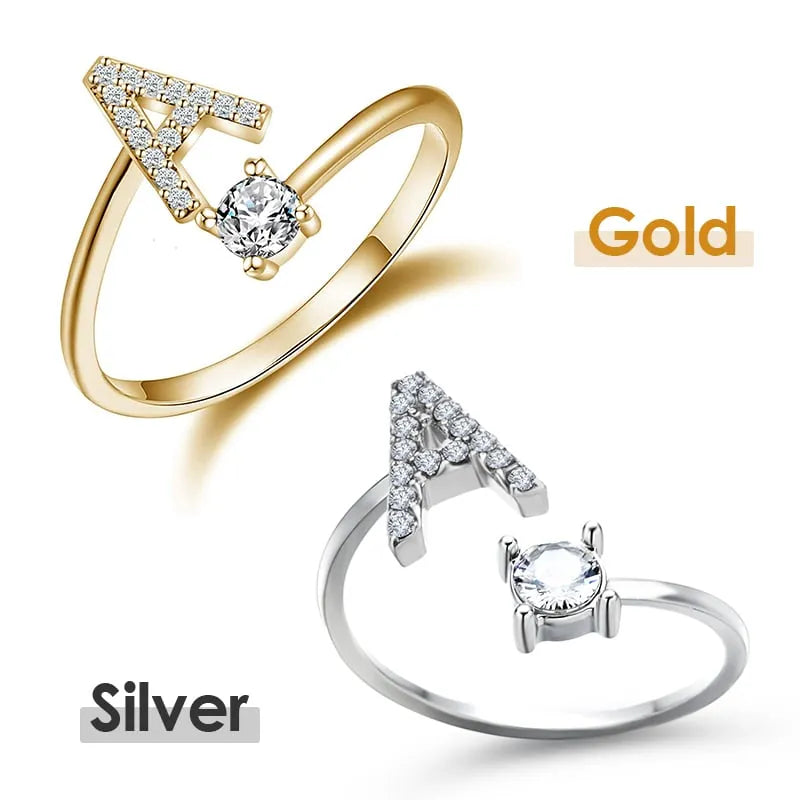 💍 50% RABATT! ✨ Liebes-Initialen-Ring – Personalisierbar, verstellbar & hochwertig verarbeitet – Bedeutungsvolles Geschenk für dich & deine Liebsten ❤️