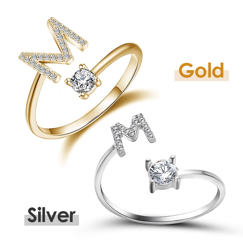 💍 50% RABATT! ✨ Liebes-Initialen-Ring – Personalisierbar, verstellbar & hochwertig verarbeitet – Bedeutungsvolles Geschenk für dich & deine Liebsten ❤️