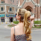 Dreamy Wavy Ponytail Hair Extensions with Clips（50% OFF）