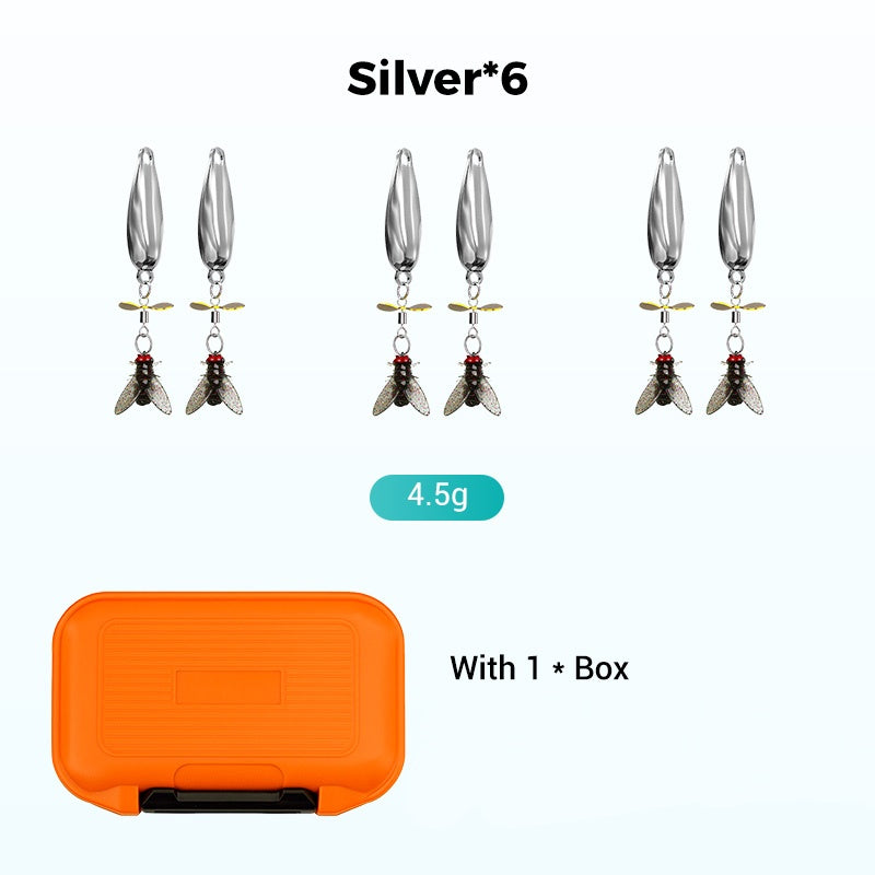 🎣Metalen propeller-viskunstaas voor het vangen van vis