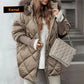 ❄️Winterschlussverkauf❄️Damen Midi-Parka mit Strickärmeln✈️Kostenloser Versand✈️