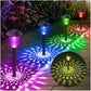 RGB-Solarleuchten für Gartenwege
