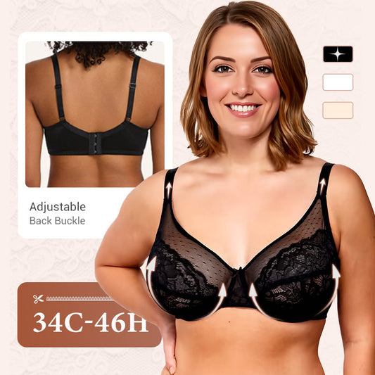 ⏳Limitierte Zeit 50% Rabatt💥Minimal-Spitzen-BH mit voller Abdeckung