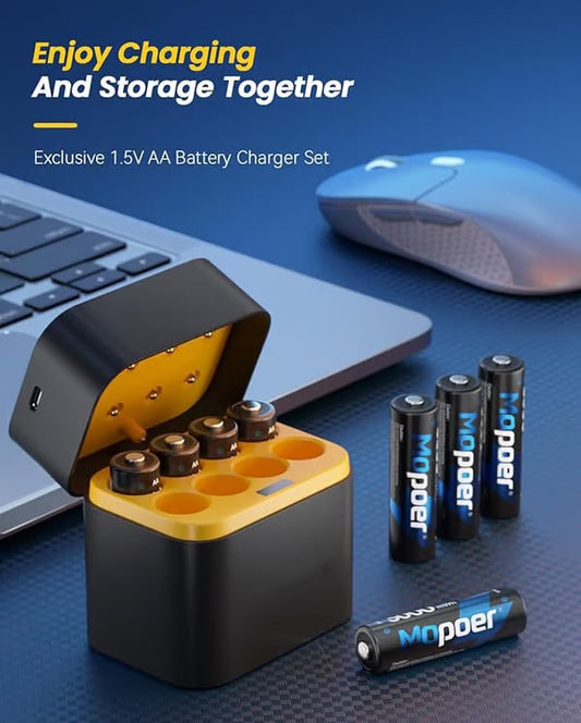 ⏳Begrenzte Zeit 50% Rabatt💥🔋Lithium-Ionen-Batterie mit integriertem Ladegerät💡Überladungsschutz