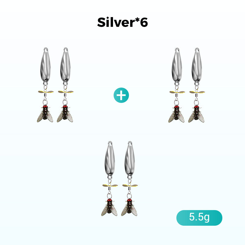 🎣Metalen propeller-viskunstaas voor het vangen van vis