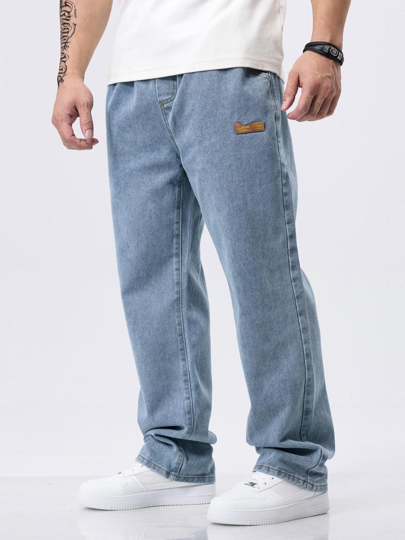 💎 -50% AUF LOCKERE JEANS! 💎 Herren Weites Bein: Bequemer Sitz & Robustes Denim für Streetwear 👖🔥