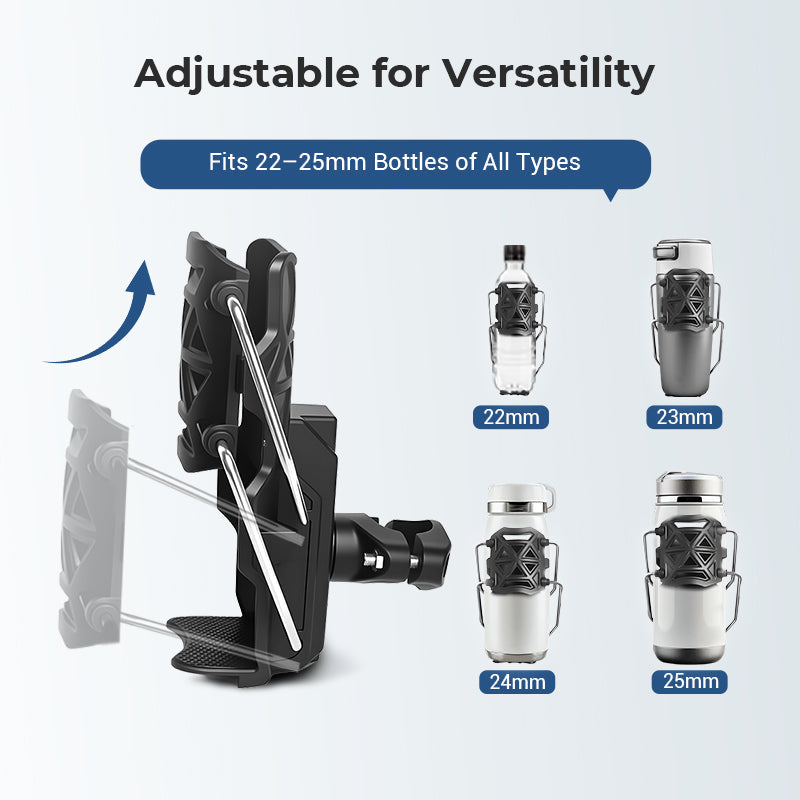 Adaptiver Flaschenhalter für Radfahrer