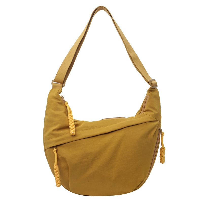 🎉Heiße Verkäufe - 50% OFF😍Designer Direktverkauf👜Damen Mode einfarbig Nylon Crossbody Hobo Tasche