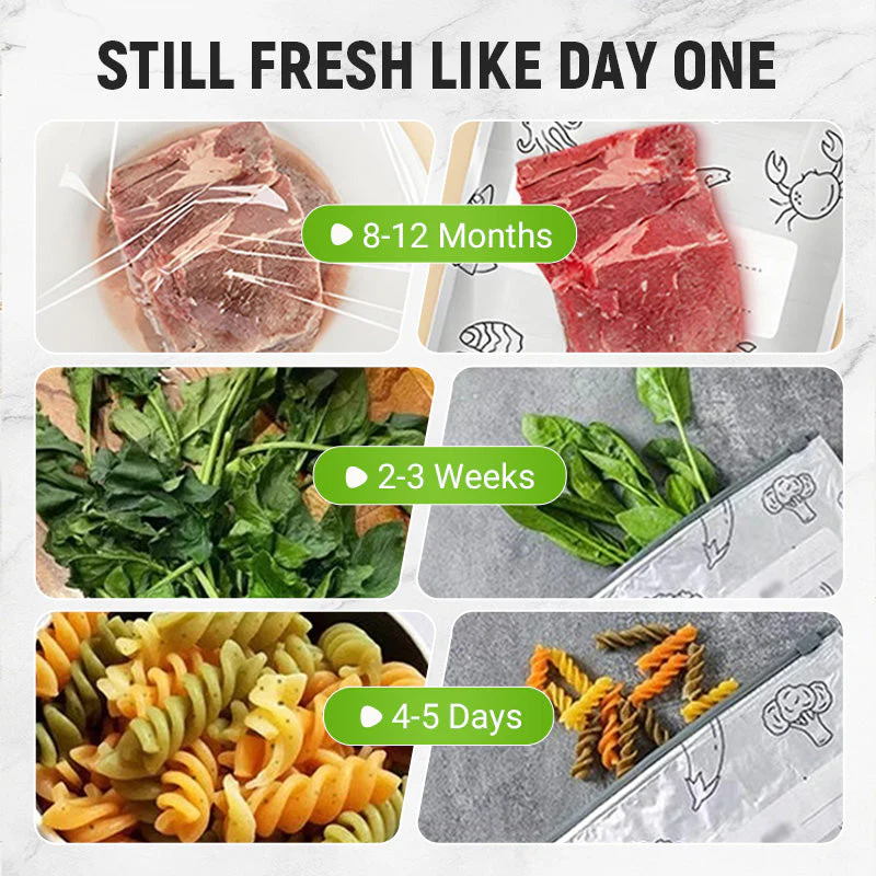 Produkt A💥🌿Verschließbare Alu-Frischhaltebeutel wiederverwendbar